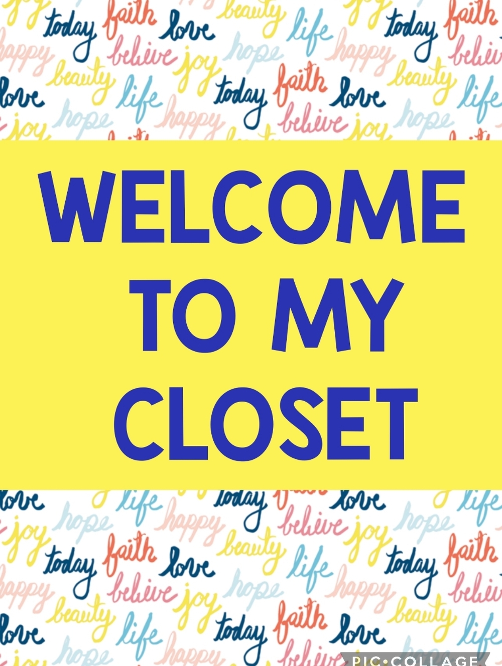 WELCOME! WELCOME! WELCOME!